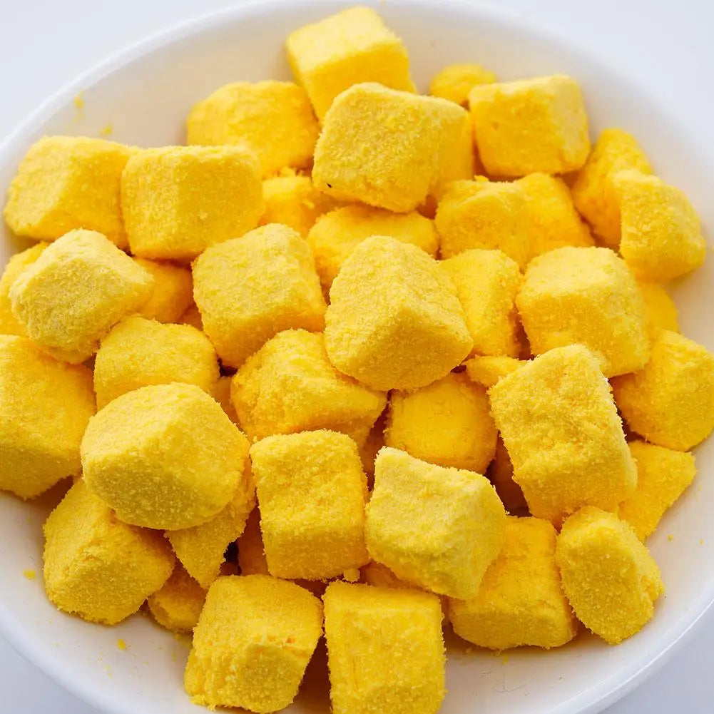 40g Freeze Dried Egg Yolk Granules Beautify Smoothing Hair Cat Pets Freeze-dried Safe To Snacks Food Cat Pet Healthy N9D8