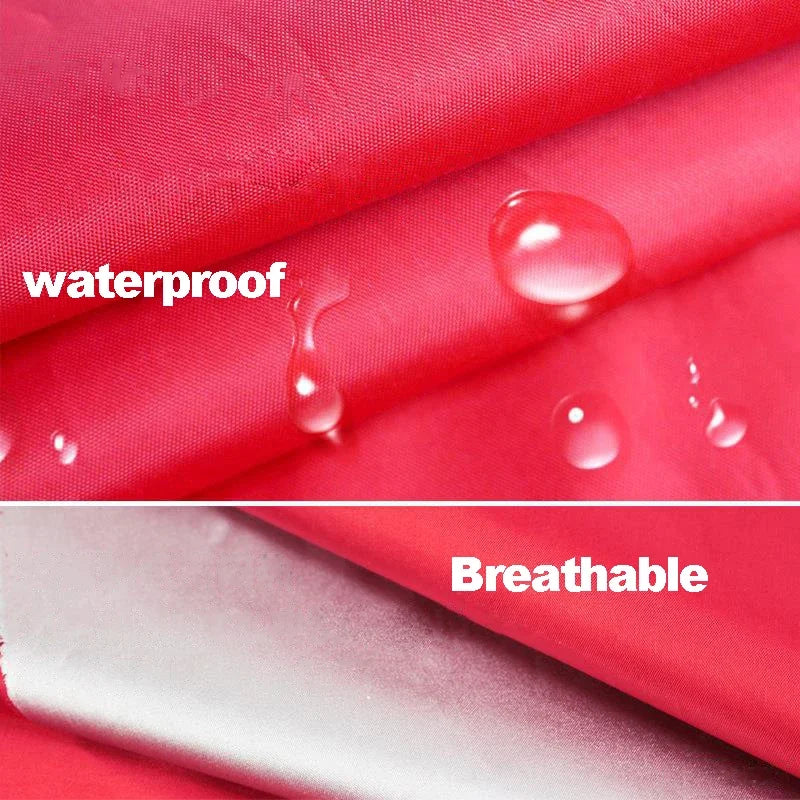 Pet Dog Raincoat Transparent Hooded Jumpsuit Dogs Waterproof Coat Water Resistant Clothes for Dogs Cats Jacket Pet Supplies