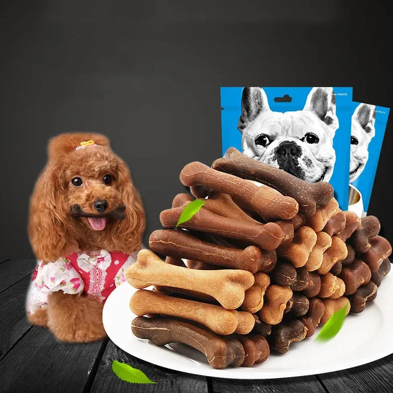Dog Snacks Puppy Molar Stick Training Pet Dog Food Puppy Teeth Cleaning Sticks Pet Food Bone Dog Chew Snacks for Small Dogs