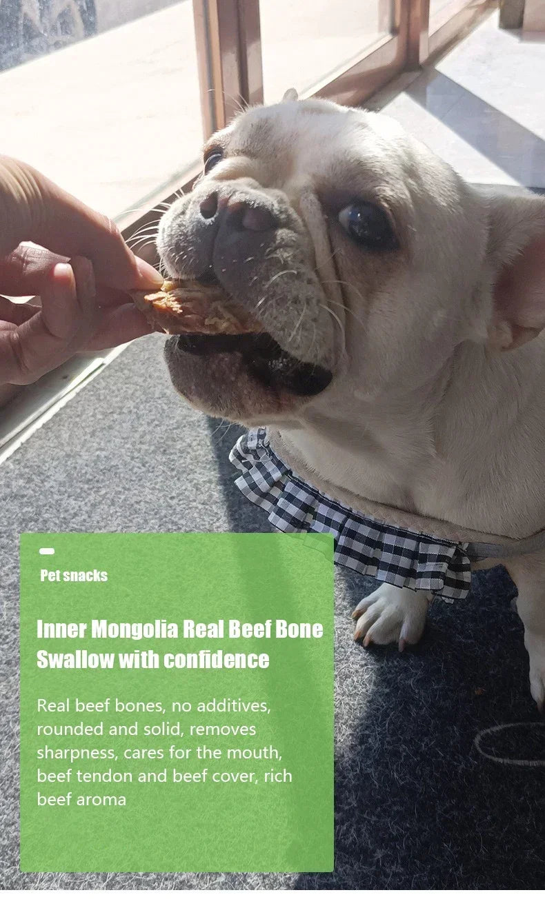New Dog Snacks Food Tooth Cleaning Bones Low Temperature Baking Crispy Not Hurt Stomach Low Moisture High Protein Pet Snacks